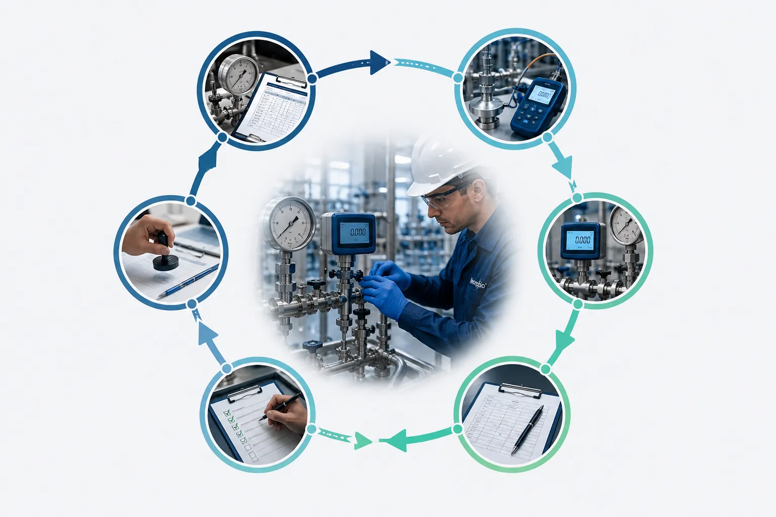 Mechanical Calibration Workflow Diagram